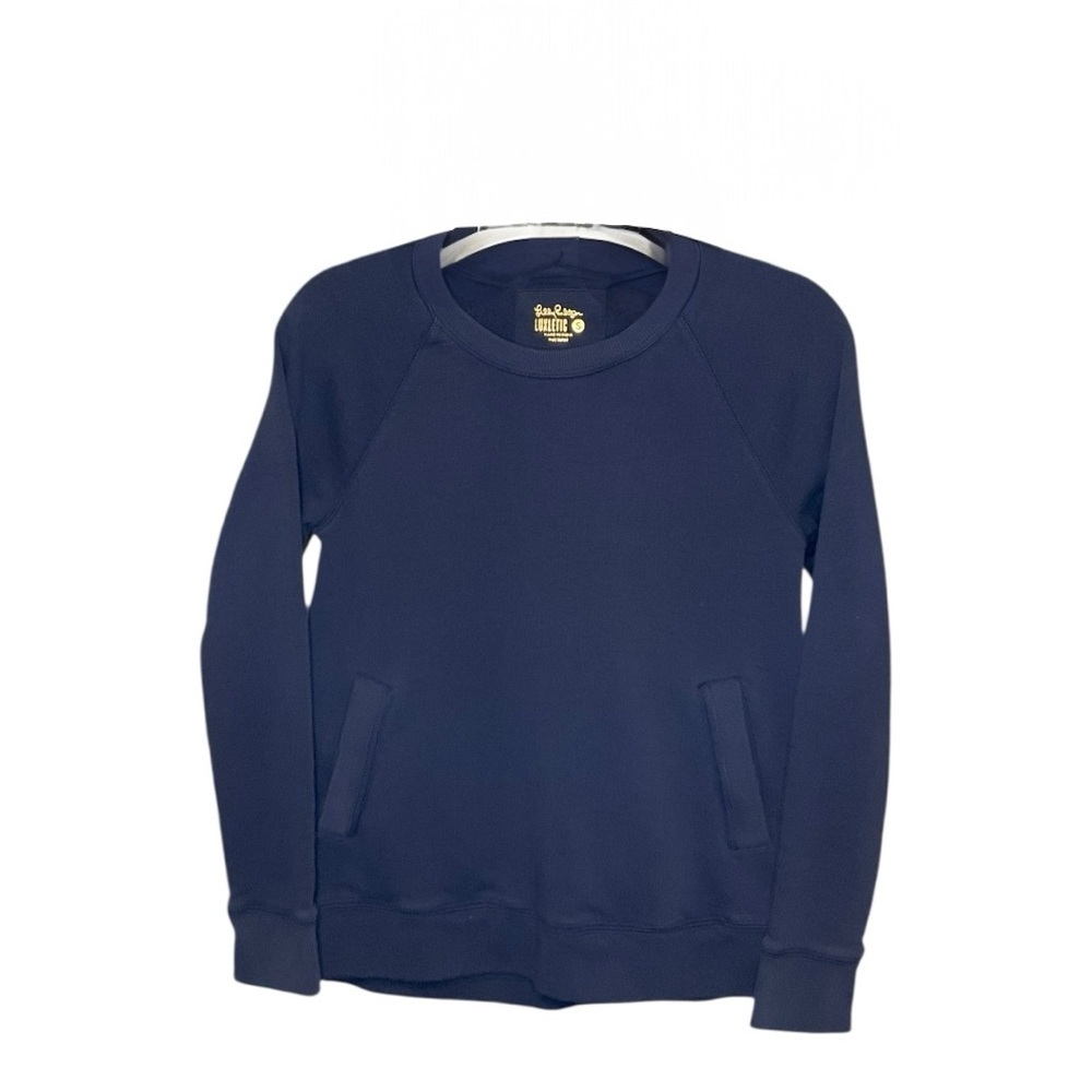 Lilly Pulitzer Beach Comber Pullover Navy S - Picture 1 of 3
